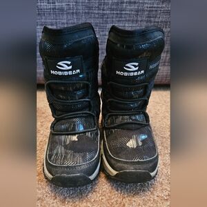 Black Kids Rain & Snow Boots